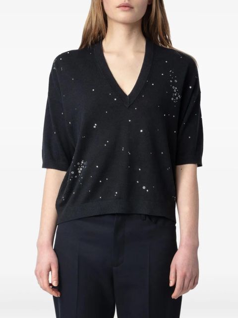 Zadig&Voltaire Wully top - Black - zdjęcie produktu nr 2