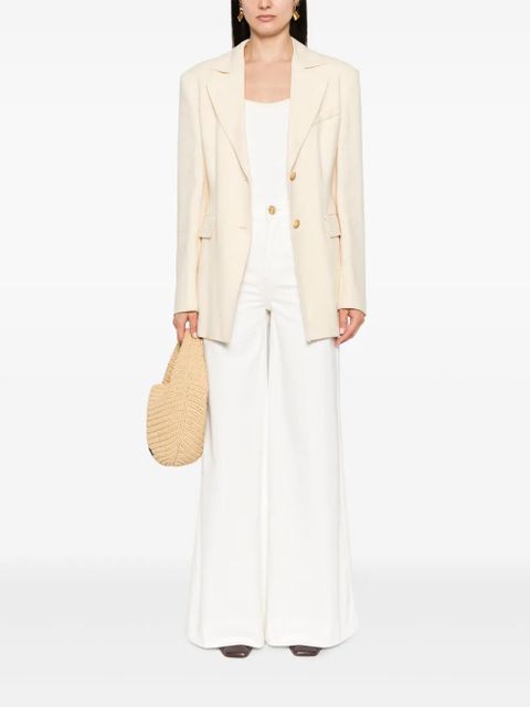 ZIMMERMANN Matchmaker wide-leg jeans - White