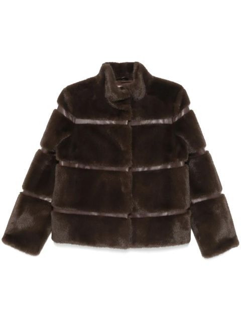 TWINSET faux-fur jacket - Brown - zdjęcie produktu nr 1
