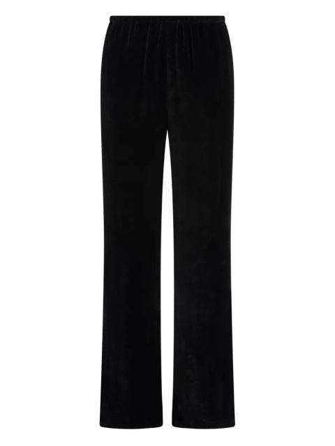 ETRO drawstring flared trousers - Black