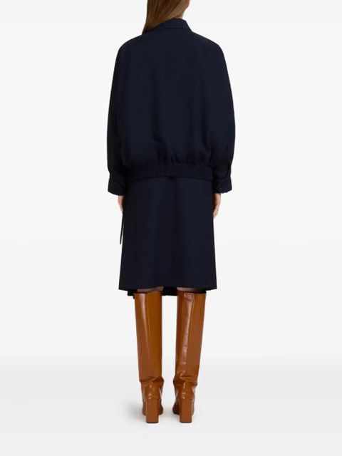 Marni zip-up bomber jacket - Blue