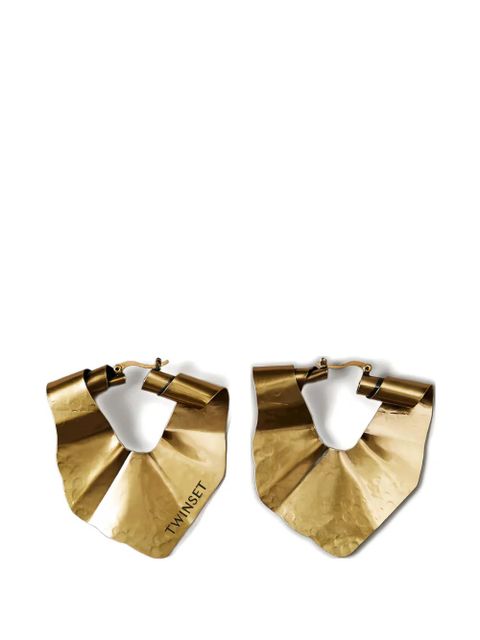 TWINSET Irregular hoop earrings - Gold - zdjęcie produktu nr 1
