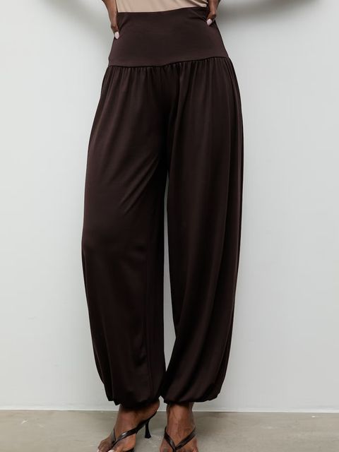 Answear.LAB spodnie joggery damskie z wiskozą - zdjęcie produktu nr 1