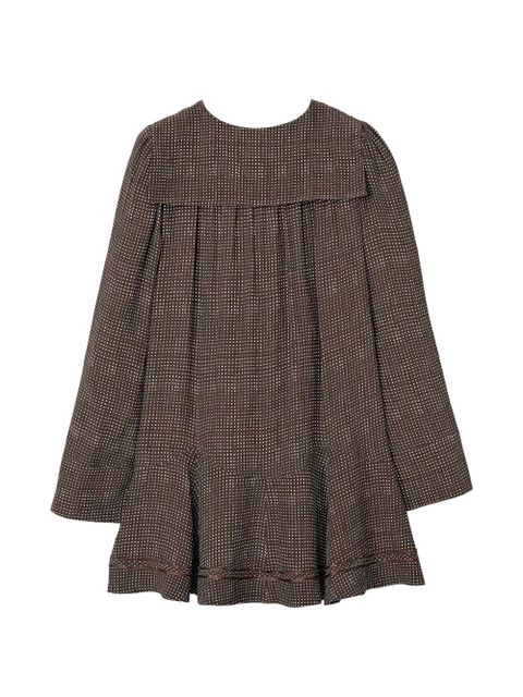 Marc Jacobs Sailor polka-dot mini dress - Brown - zdjęcie produktu nr 2