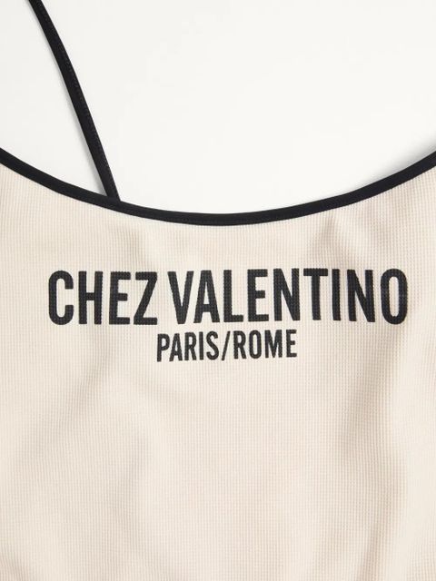 Valentino Garavani piqué swimsuit - Neutrals - zdjęcie produktu nr 2