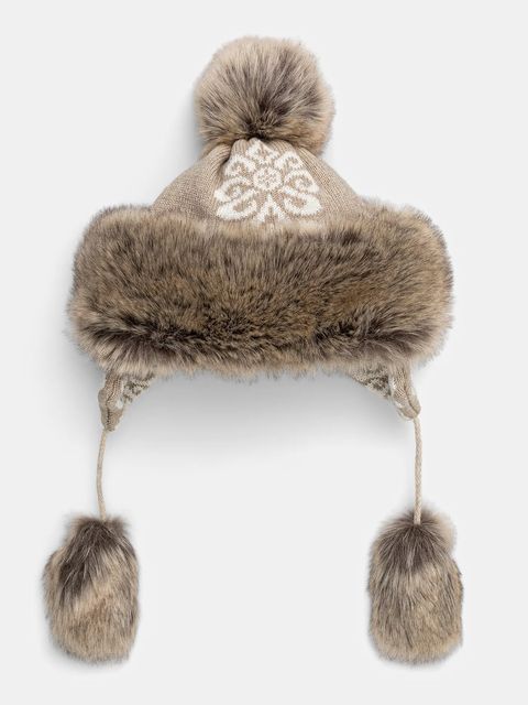 Answear.LAB czapka kolor beżowy - zdjęcie produktu nr 2