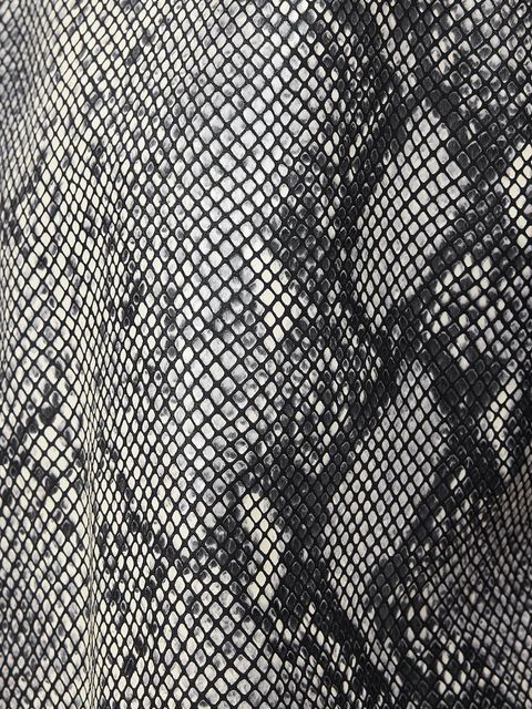 AllSaints bluzka skórzana RENAI