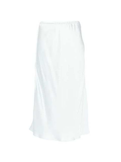 Jil Sander elasticated-waistband midi skirt - Blue - zdjęcie produktu nr 1