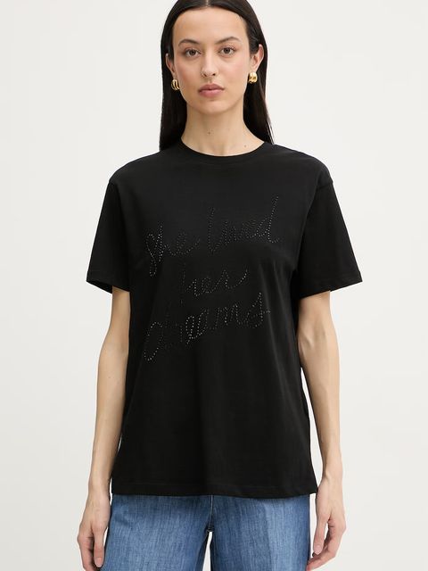 Silvian Heach T-shirt damski bawełniany SEIPONE - zdjęcie produktu nr 2