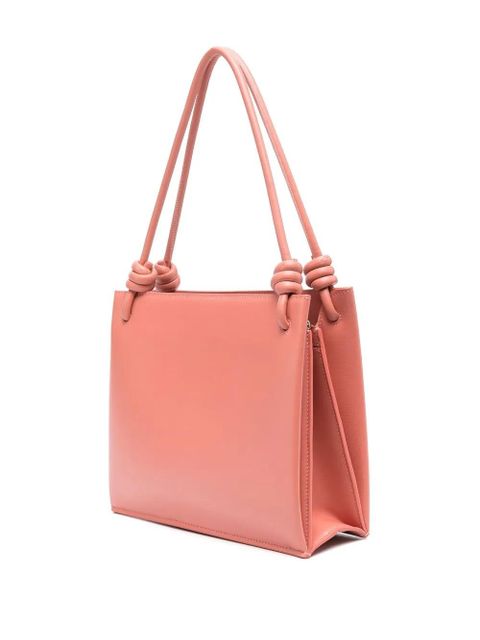 Jil Sander knot-detail leather tote bag - Pink - zdjęcie produktu nr 2