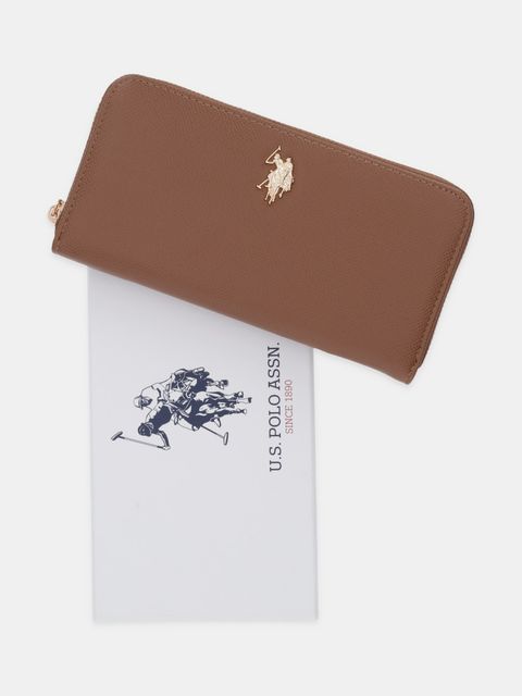 U.S. Polo Assn. portfel Jones damski kolor brązowy BEUJE8658WVP