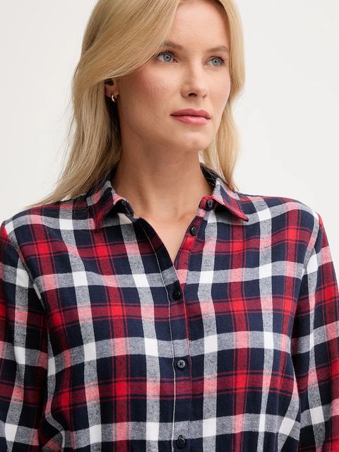 Pepe Jeans sukienka kolor bordowy mini prosta PL9537750