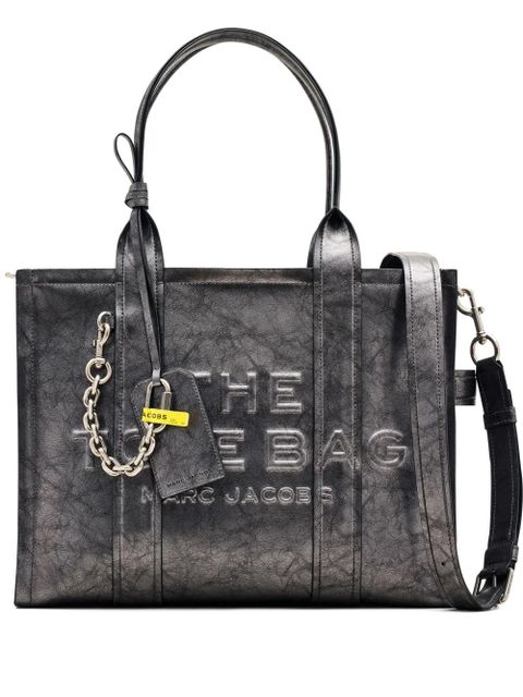 Marc Jacobs The Metallic Tote Bag - Black - zdjęcie produktu nr 1
