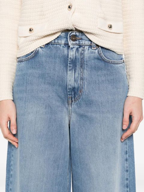Weekend Max Mara elasticated five-pockets jeans - Blue