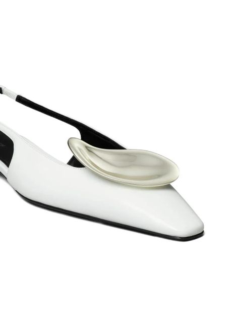 Tory Burch Patos slingback pumps - White