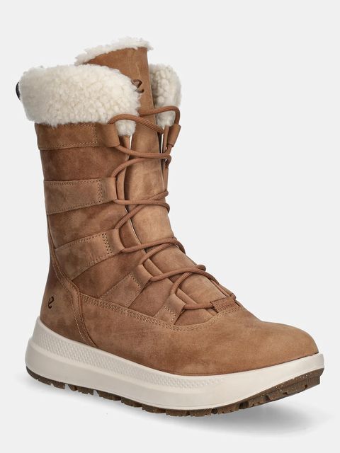 Ecco śniegowce Solice Mid Wp 200G Pl kolor brązowy 420213-02291 - zdjęcie produktu nr 1