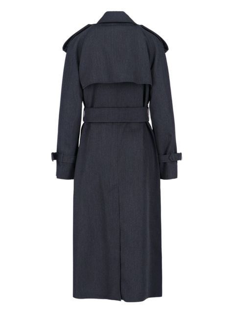 Burberry double-breasted coat - Grey - zdjęcie produktu nr 2