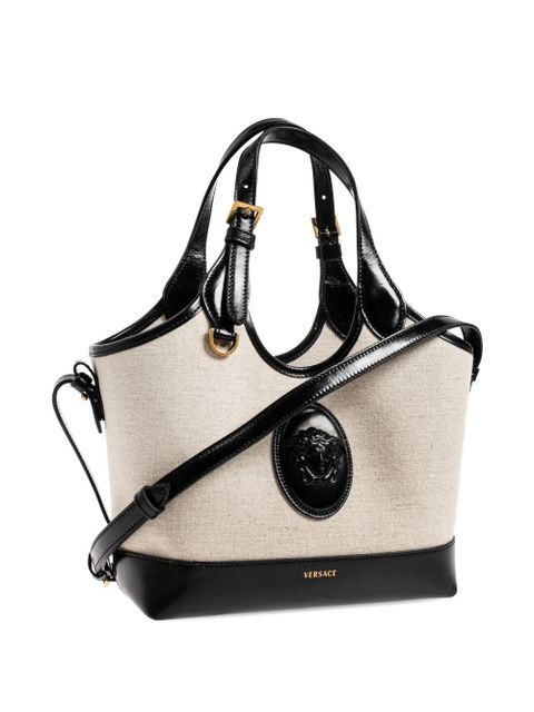 Versace small Rivière tote bag - Neutrals