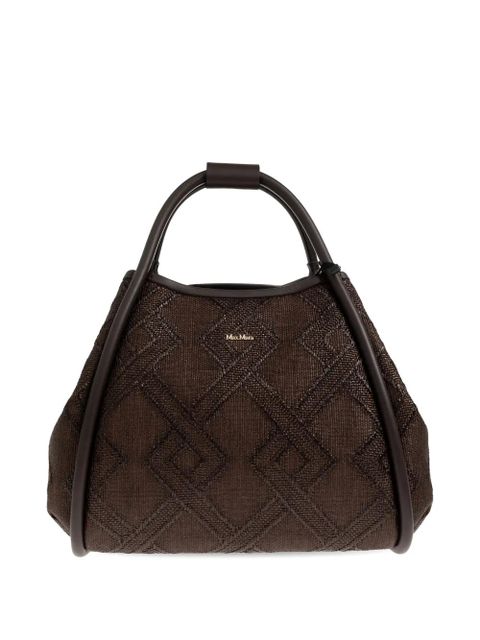 Max Mara small Marine tote bag - Brown - zdjęcie produktu nr 1