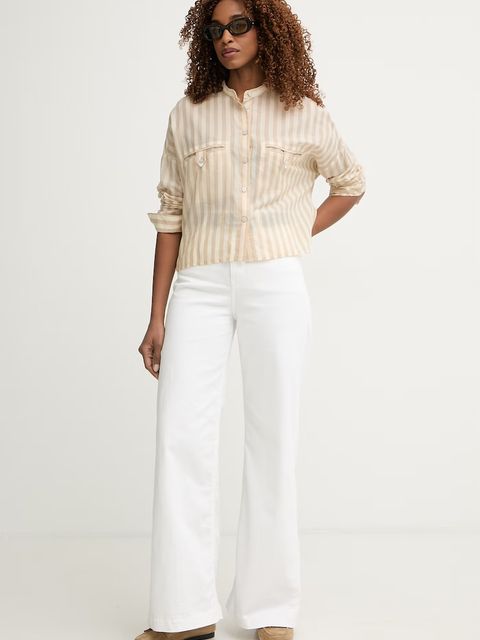 United Colors of Benetton koszula damska bawełniana - zdjęcie produktu nr 1