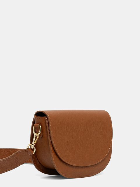 Answear.LAB torebka skórzana kolor brązowy - zdjęcie produktu nr 2