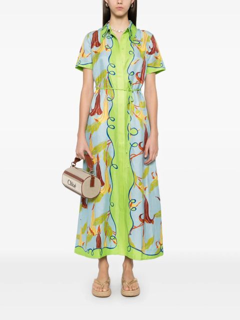 ALEMAIS Rafaela maxi dress - Blue - zdjęcie produktu nr 1