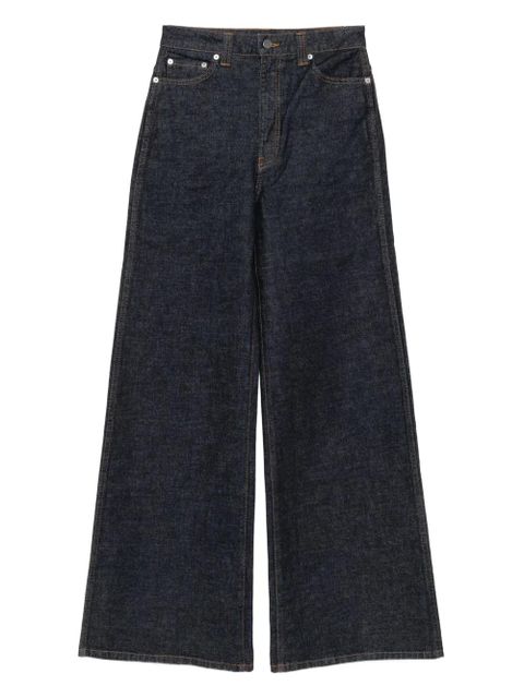 KHAITE wide-leg Dane jeans - Blue - zdjęcie produktu nr 1