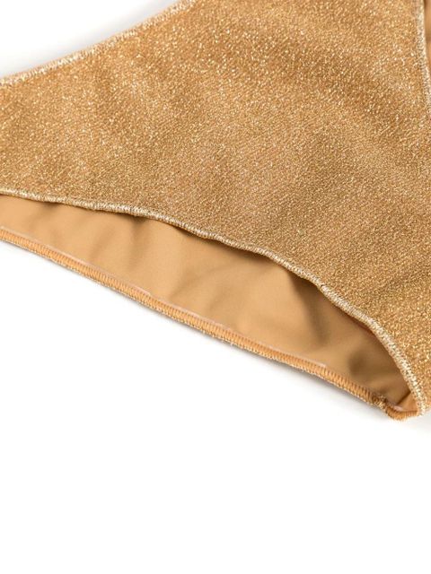 Oséree Lumière Sporty lurex bikini - Gold