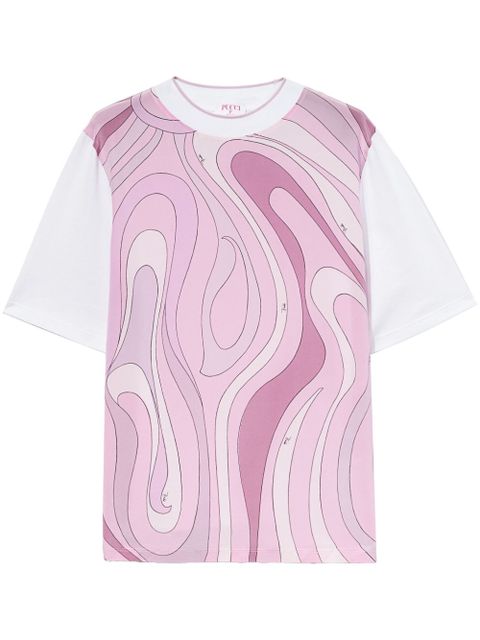 PUCCI Marmo-print t-shirt - Pink - zdjęcie produktu nr 1