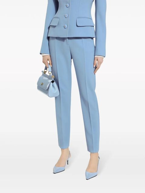 Dolce & Gabbana DNA high-waisted tailored trousers - Blue