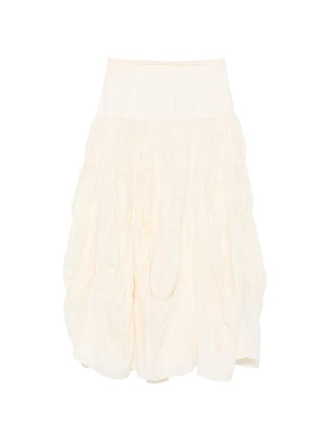 Ulla Johnson Davina drop-waist mid skirt - Neutrals - zdjęcie produktu nr 1