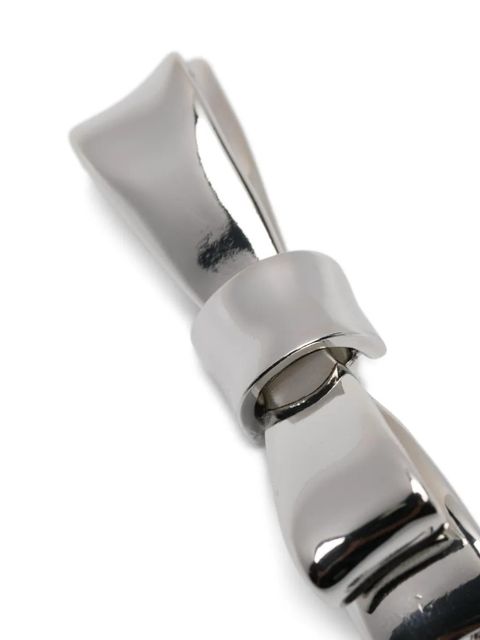 Blumarine bow hair pin - Silver