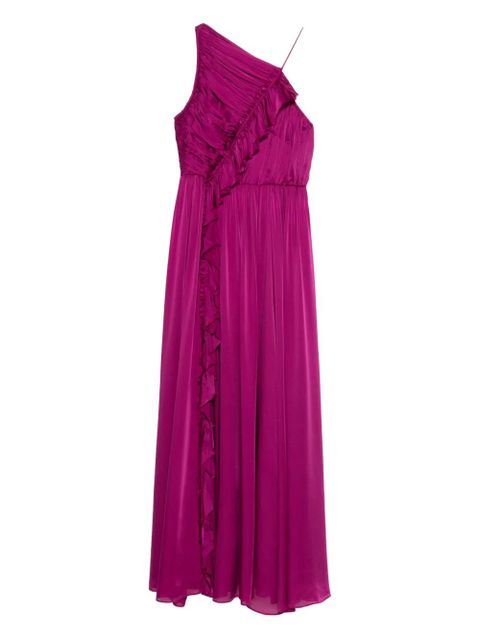 Ulla Johnson Aisha ruffled maxi dress - Purple - zdjęcie produktu nr 1