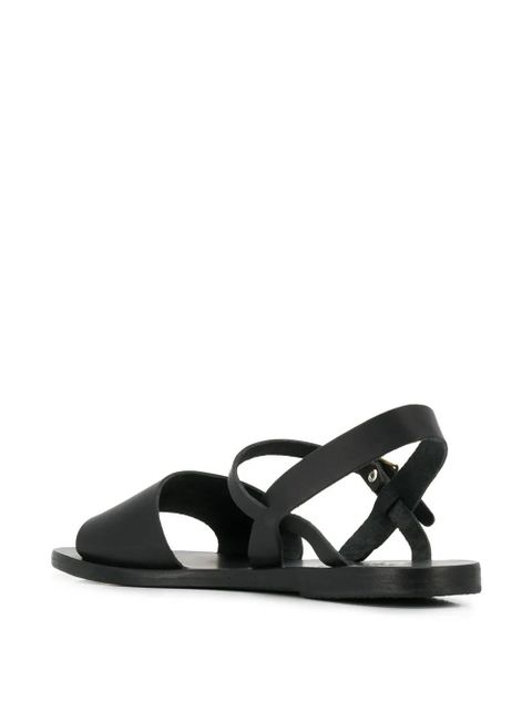 Ancient Greek Sandals Kaliroi sandals - Black