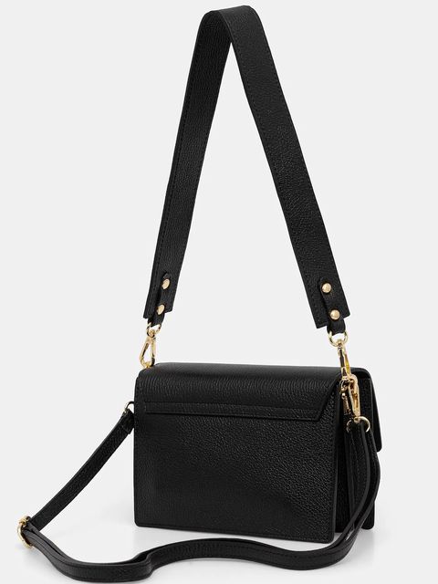 Answear.LAB torebka skórzana kolor czarny