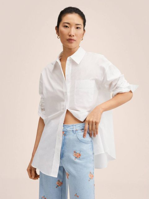 Dżinsy culotte z haftem