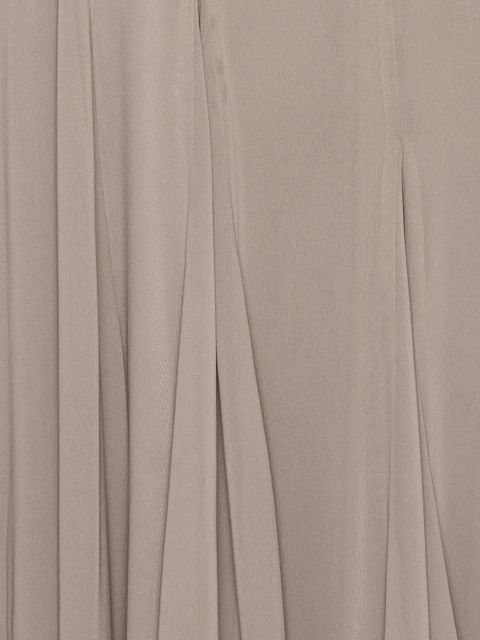 ROTATE BIRGER CHRISTENSEN chiffon strap maxi dress - Grey