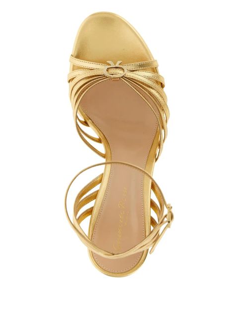 Gianvito Rossi Rita platform sandals - Gold - zdjęcie produktu nr 2