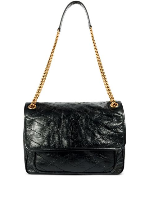 Saint Laurent medium Niki quilted chain bag - Black - zdjęcie produktu nr 1