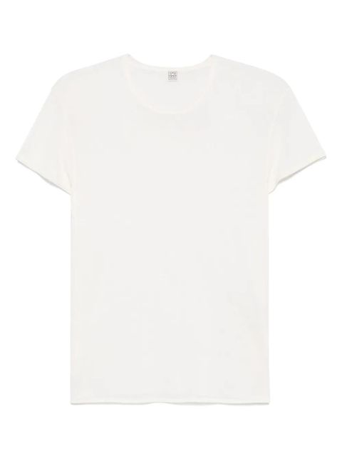 TOTEME silk T-shirt - White - zdjęcie produktu nr 1
