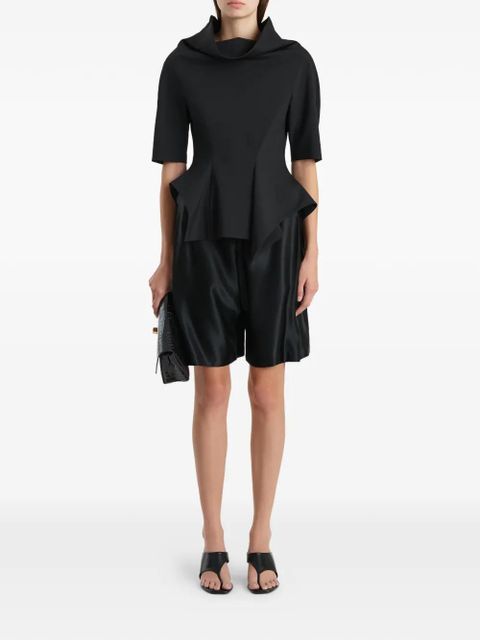 KHAITE Rohe short - Black - zdjęcie produktu nr 2