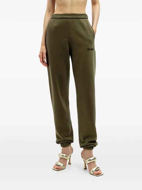 The Attico Penny cuffed trackpants - Green
