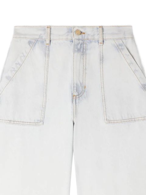 SANDRO faded denim shorts - Blue - zdjęcie produktu nr 2