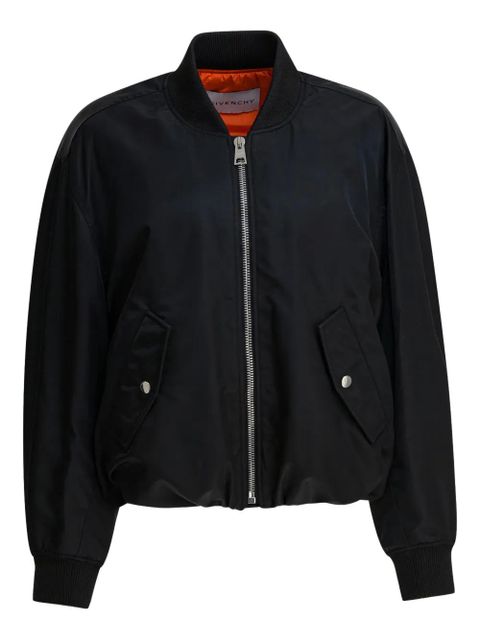 Givenchy Cocoon cropped bomber jacket - Black - zdjęcie produktu nr 1