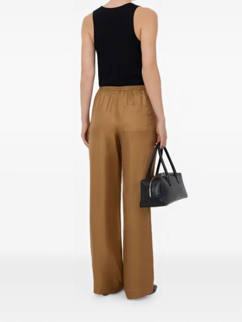 LouLou de Saison Alera Lds elasticated-waistband trousers - Brown
