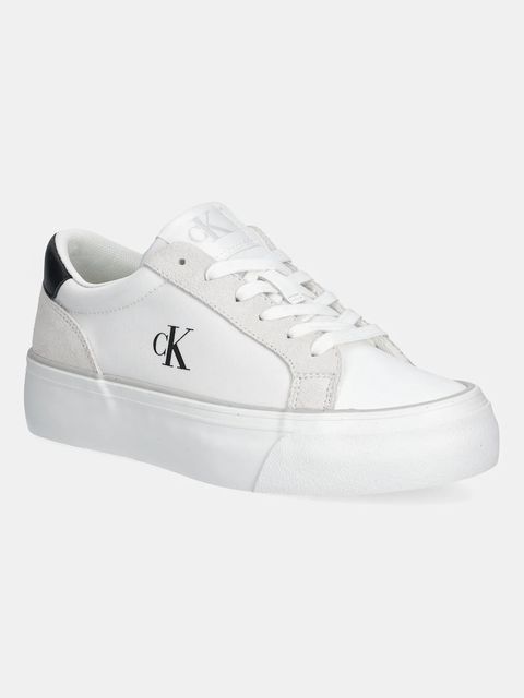 Calvin Klein Jeans sneakersy VULC FLATFORM MG NYLON MIX - zdjęcie produktu nr 2