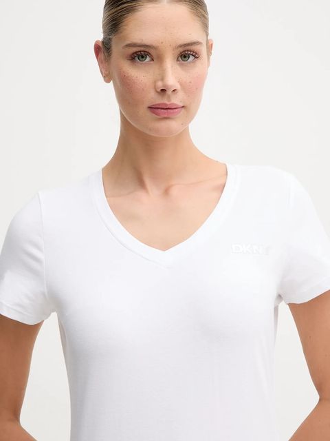 Dkny t-shirt damski kolor biały DP5T1335
