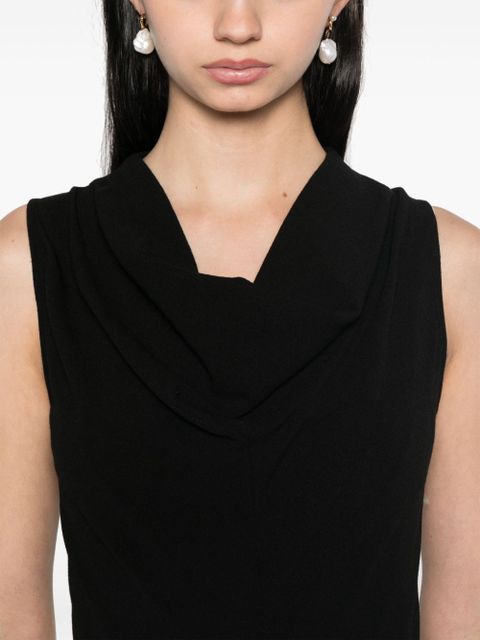 TOTEME cowl-neck maxi dress - Black