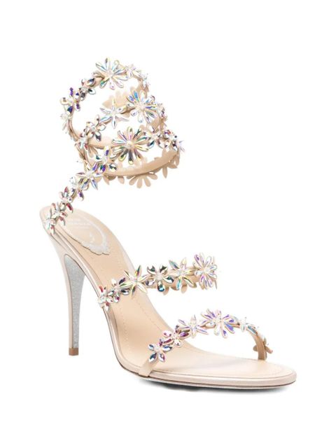 René Caovilla Eva heeled sandals - Neutrals - zdjęcie produktu nr 2