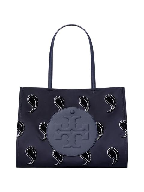 Tory Burch small Ella printed small tote bag - Blue - zdjęcie produktu nr 1